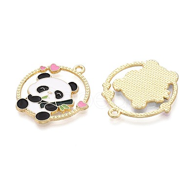 Alloy Enamel Pendants ENAM-T021-78A-G-1