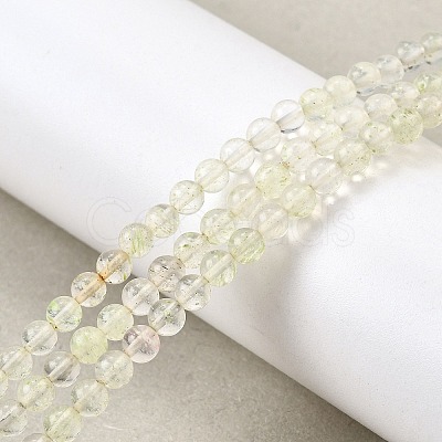 Watermelon Stone Glass Beads Strands G-L621-B04-4mm-1