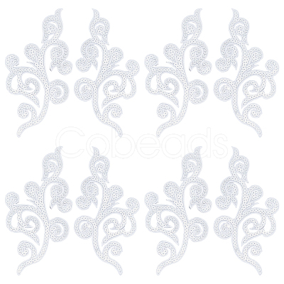 5Pairs Embroidery Thread Clothing Patches PATC-GF0001-97A-1