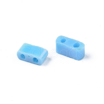 2-Hole Opaque Glass Seed Beads SEED-N004-002-B01-1