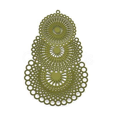 Bohemian 430 Stainless Steel Big Pendants STAS-G396-01D-07-1