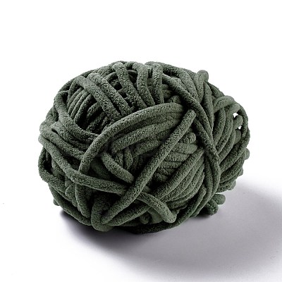 Bulky Soft Polyester Crocheting Knitting Yarn for Scarf OCOR-G009-03B-1