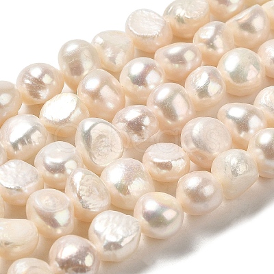 Natural Cultured Freshwater Pearl Beads Strands PEAR-E017-13-1