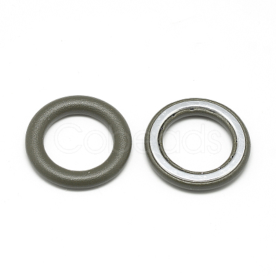Imitation Leather Linking Rings WOVE-S084-30B-1