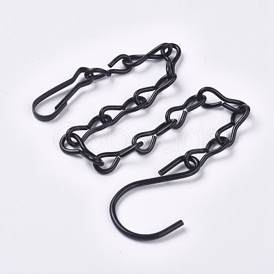 Iron Hanging Chains AJEW-WH0109-78-1