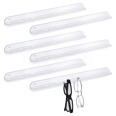 6 Sets Acrylic Sun Glasses Storage Display Stands ODIS-FH0001-23-1