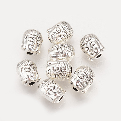 Tibetan Style Alloy Beads X-TIBE-Q075-53AS-LF-1