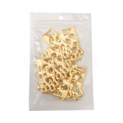 Open Back Bezel Pendants X-PALLOY-TAC0010-08KCG-1