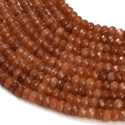 Dyed Natural White Jade Beads Strands GG-CBAF9EE-A07-3x4mm-1