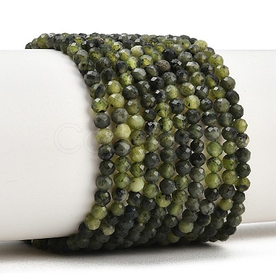 Natural Canadian Jade Beads Strands G-C281-A01-3mm-1