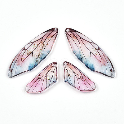 Epoxy Resin Pendants RESI-T057-27C-1