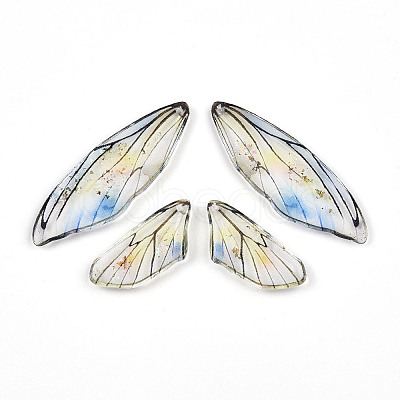 Epoxy Resin Pendants RESI-T057-27B-1