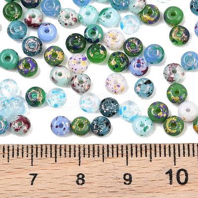 Picasso Glass Seed Beads GL-CBAB80E-03A-1