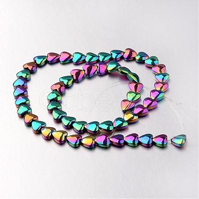 Electroplate Non-magnetic Synthetic Hematite Bead Strands G-F300-22B-02-1
