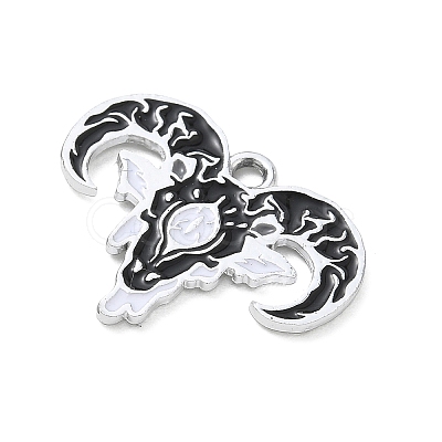 Halloween Alloy Enamel Pendants AL-CBA492B-01I-P-1