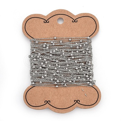 Tarnish Resistant 304 Stainless Steel Cable Chains CHS-L017-11C-1