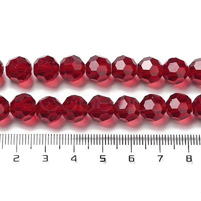 Transparent Glass Beads EGLA-A035-T10mm-D02-1