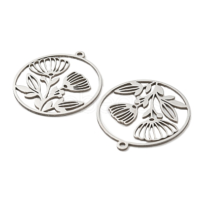Non-Tarnish 201 Stainless Steel Pendants LS-STAS-M318-10P-1