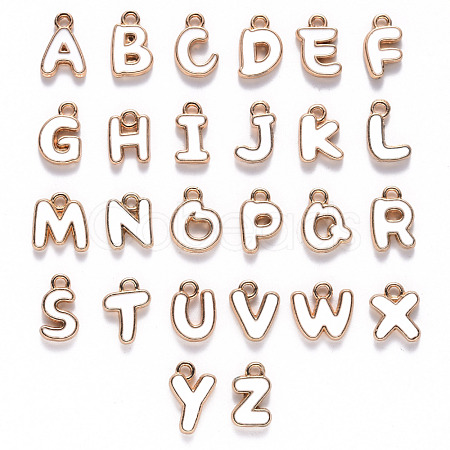 Alloy Enamel Charms ENAM-S125-001C-NR-1