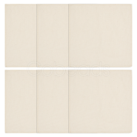 Linen Cross Stitch Fabric DIY-WH0504-692-1