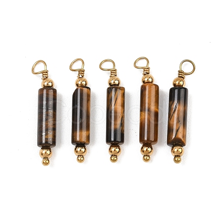 Natural Tiger Eye Pendants GG-CBA5E56-01G-02-1