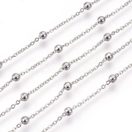 Tarnish Resistant 304 Stainless Steel Cable Chains CHS-L017-11A-1