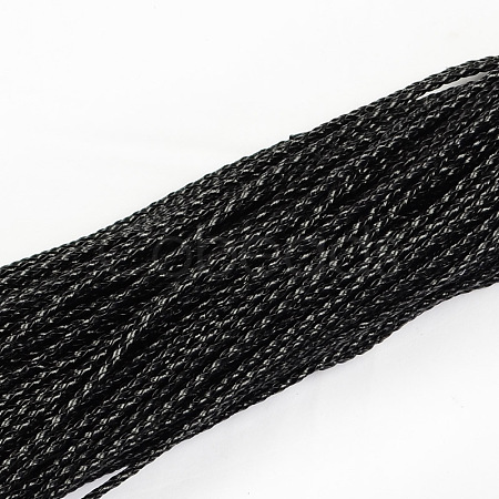 Braided Imitation Leather Cords LC-S005-002-1