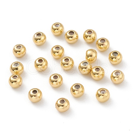 Brass Beads KK-A148-03G-1