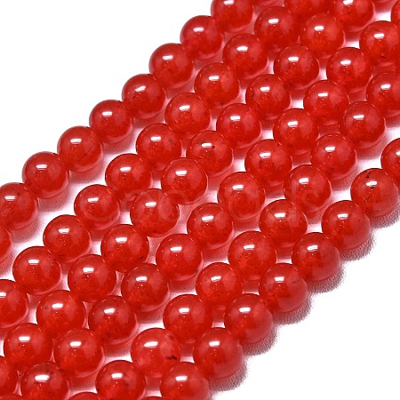 Natural Malaysia Jade Beads Strands G-L645-C01-4mm-16-1