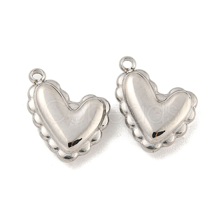 Non-Tarnish 304 Stainless Steel Charms STAS-P356-23P-1