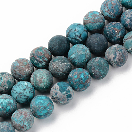 Natural American Turquoise Beads Strands G-S369-001D-A04-1