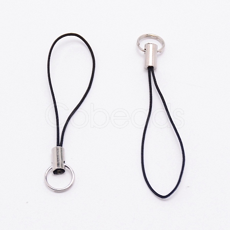 Polyester Cord Mobile Straps LS-MOBA-WH0006-06-1