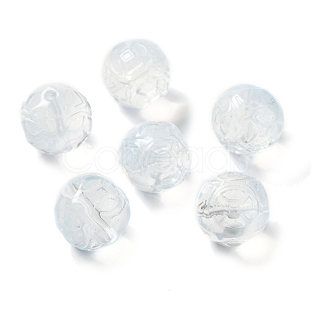 Transparent Glass Beads GLAA-A012-02C-1