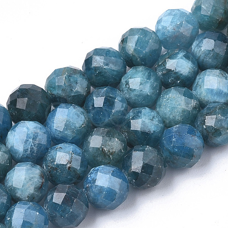 Natural Apatite Beads Strands X-G-S345-4mm-008-1