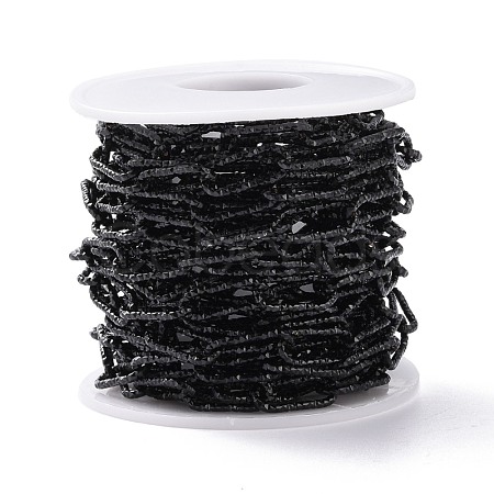 304 Stainless Steel Paperclip Chains CHS-A007-01B-1