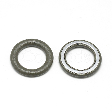 Imitation Leather Linking Rings WOVE-S084-30B-1