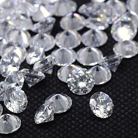 Cubic Zirconia Cabochons LS-ZIRC-M002-2.5mm-007-1