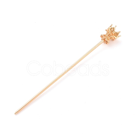 Alloy Hair Stick Findings FIND-O002-01KCG-1