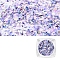 Nail Art Glitter Sequins, Manicure Decorations, DIY Sparkly Paillette Tips Nail, Lilac