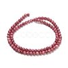 Natural Rhodonite Beads Strands G-F820-K06-4mm-3