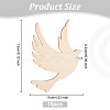 Unfinished Wooden Pieces WOOD-WH0002-32H-2