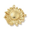 Rack Plating Brass Pendants KK-G515-39A-G-1