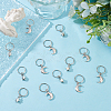 24Pcs 2 Styles Alloy Dreadlocks Beads PALLOY-AB00079-5