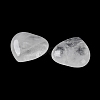 Natural Quartz Crystal Heart Palm Stones G-M416-09F-3