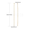 Iron Flat Head Pins IFIN-R217-0.6x50-KC-5