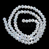 Imitation Jade Electroplate Glass Beads Strands LS-EGLA-A039-J4mm-B05-2