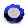 Flower Shape PVC Sequin/Paillette Beading Appliques DIY-WH0308-287B-2