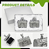 Alloy Engraved My Curl My Tooth Box Set CON-WH0097-13-4