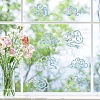 Waterproof PVC Colored Laser Stained Window Film Static Stickers DIY-WH0314-104-7