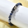 Brass Beaded Bracelets BJEW-Z094-03A-2